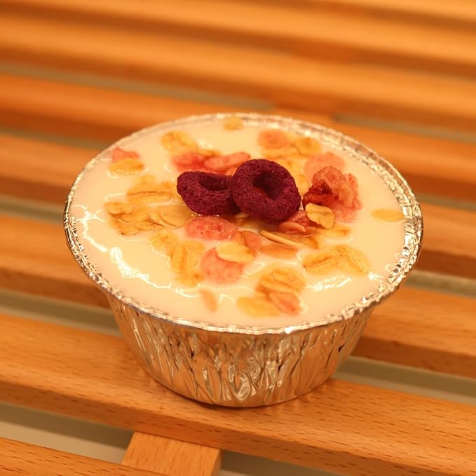 Aluminum Foil Baking Cups, 200 Pack Disposable 3 Oz Ramekins Aluminum Cupcake Muffin Liners Silver