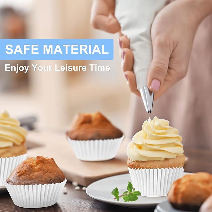Zonon 1000 Counts Cupcake Liners for Baking Liners Paper Cupcake Wrappers Bulk Cup Cake Cases
