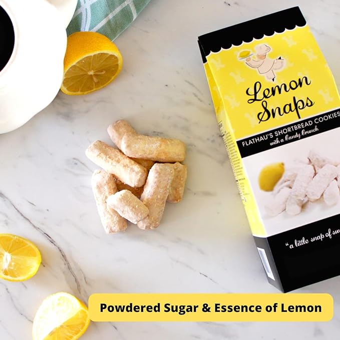 Flathau's Fine Foods, Gourmet Shortbread Cookies, Handcrafted All Natural Artisan Bites