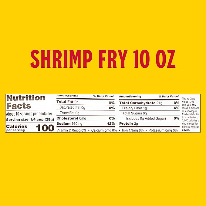 Louisiana Fish Fry Products - Seasoned Shrimp Fry Seafood Batter Mix - Also Great for Oysters and
