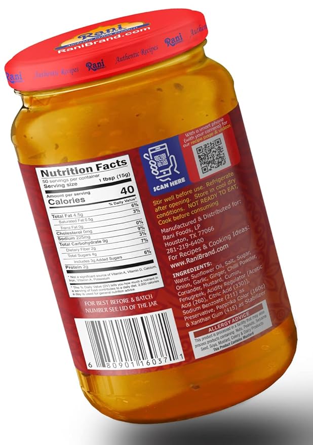Rani Vindaloo Curry Cooking Spice Paste, Hot! 26.5oz (750g) Glass Jar ~ No Colors | All Natural |