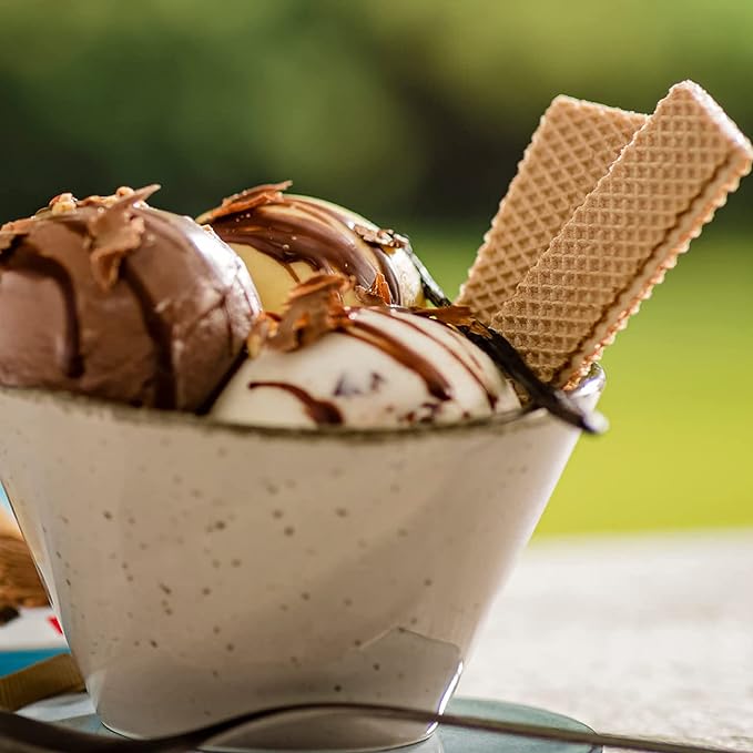 Loacker Classic Vanilla Wafers - Premium Crispy Vanilla Wafer Cookies with Cream Filling