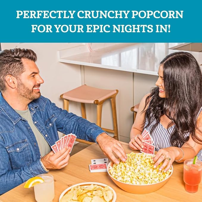 Franklin?셲 Gourmet Popcorn Organic Popcorn Kernels for Popping - 28oz Tub - Made in USA, Non-GMO &