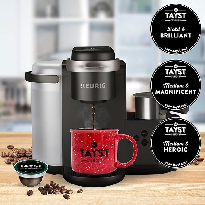 Tayst Coffee Pods, Variety Pack Assortment, K Cups Compatible with Keurig Coffee Maker, Sustainable