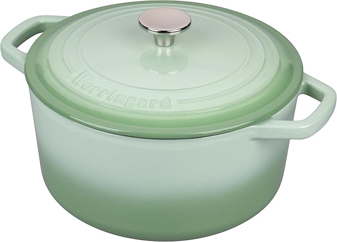 Enameled Cast Iron Dutch Oven Pot with Lid, for Bread Baking, Round Bread Oven- include Sourdough