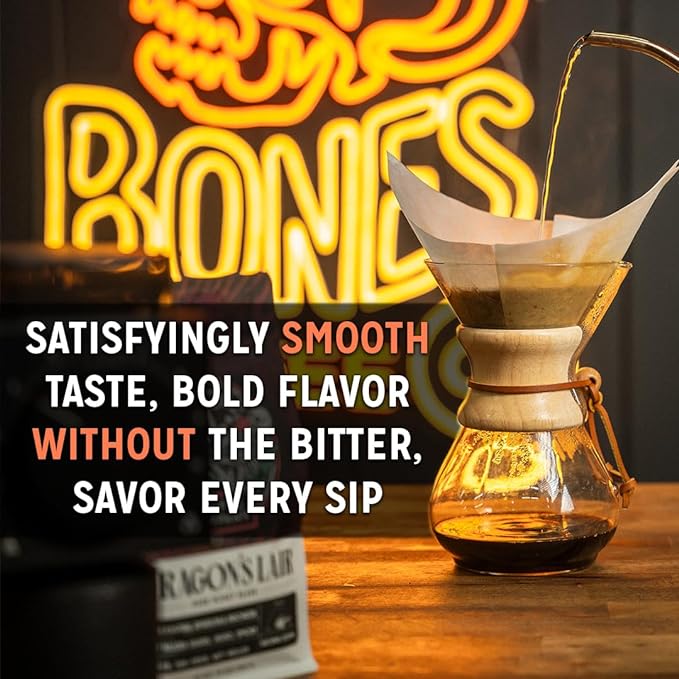 Bones Coffee Company Flavored Coffee Bones Cups Highland Grog Butterscotch Caramel | 12ct