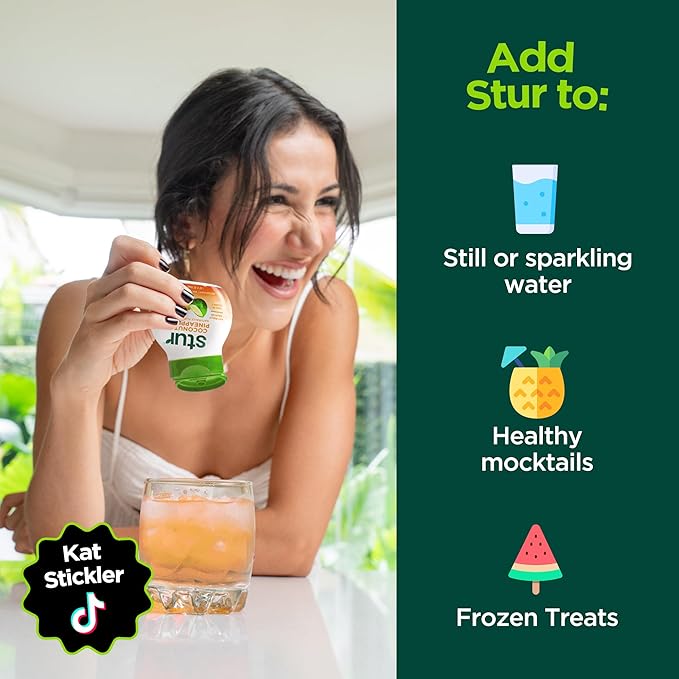 Stur Soda Machine Flavors Variety Pack | Naturally Sweetened | High in Vitamin C & Antioxidants |