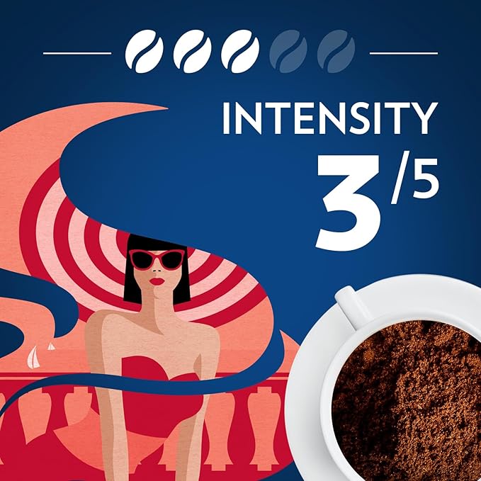 Lavazza Dolcevita Classico Ground Coffee 6 Bags of 12oz, Medium Roast, Rich and Full-bodied