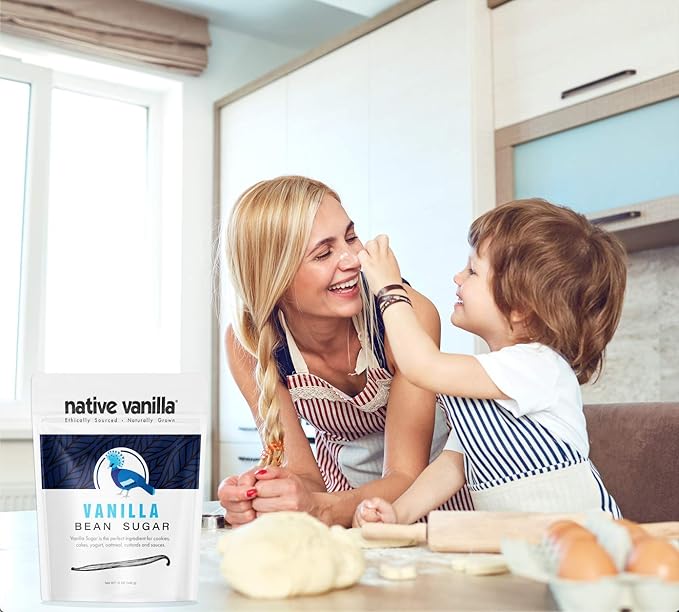 Organic Vanilla Bean Sugar ??Native Vanilla ??Made from Premium Vanilla Bean Pods ??For Chefs and