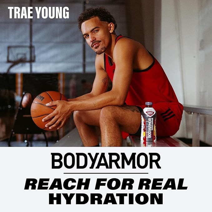 BODYARMOR ZERO Sugar Fruit Punch, Sugar Free Sports Drink - Low-Calorie Hydration - Natural Flavors