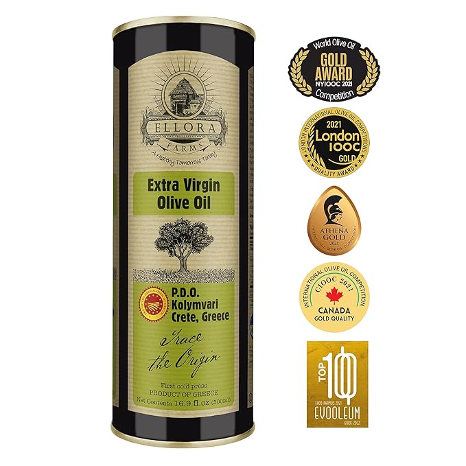 Ellora Farms, Certified PDO Extra Virgin Olive Oil, Single Estate, Single Origin, Single Variety