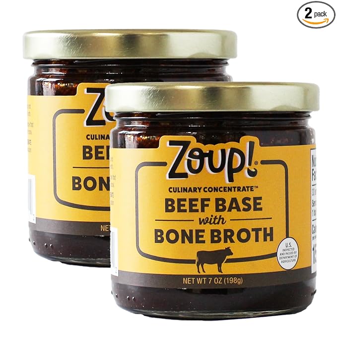 Zoup! Good, Really Good Beef Bone Broth Culinary Concentrate, 2 Pack, 7 Oz Each