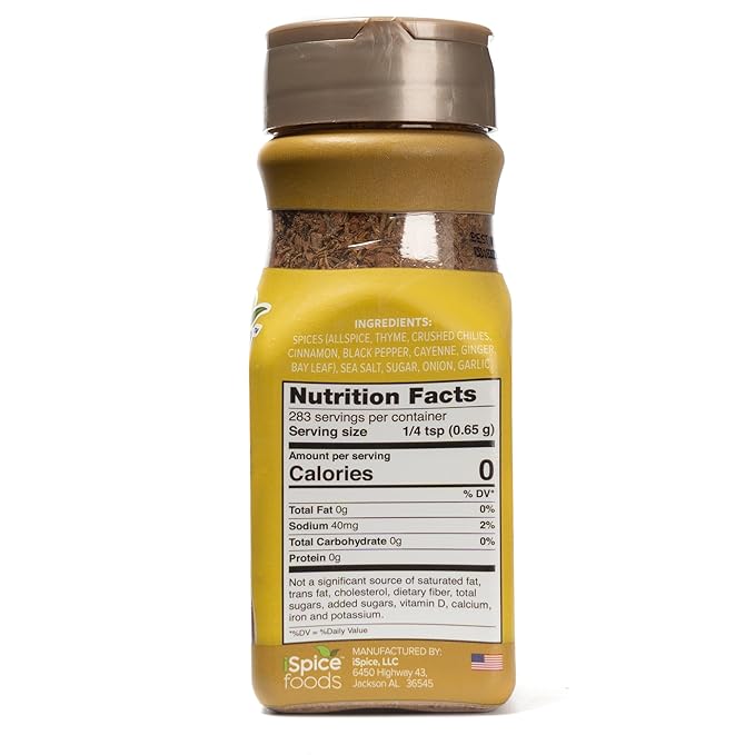 iSpice - JAMAICAN JERK SEASONING World Flavor Super Spice Blend | All Natural | Ready to use as is
