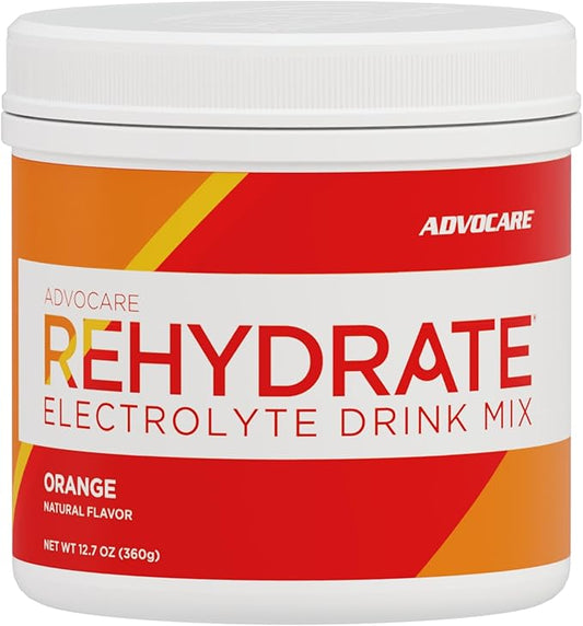 AdvoCare Rehydrate Electrolyte Drink Mix - Hydration & Recovery Drink with Sodium, Potassium & More