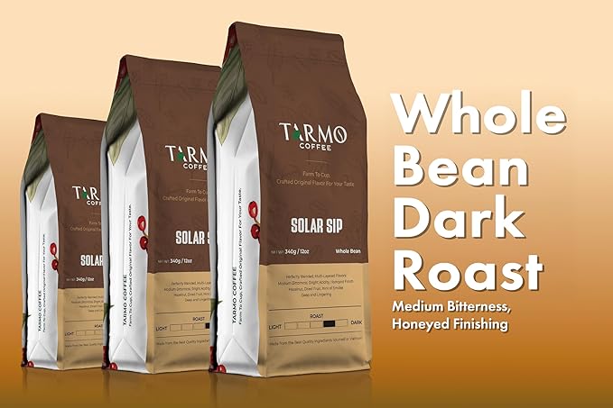 TARMO - SOLAR SIP | Low Acid 100% ARABICA Whole Bean Coffee | Specialty Vietnamese Coffee | Single