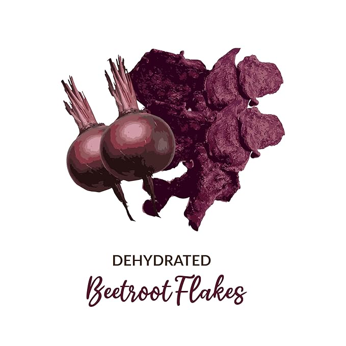 SHROOTS Organic Dried Beetroot Flakes ??Raw, Non-GMO, Natural Energy Boost, Vegan & Gluten-Free