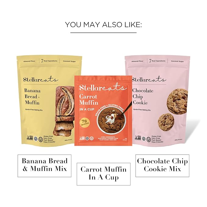 Stellar Eats Grain-Free Pancake & Waffle Mix | Gluten-Free, Dairy-Free, Plant-Based, Paleo-Friendly