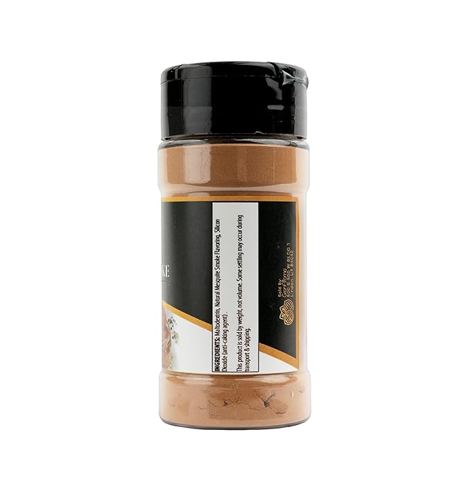 GranAroma Mesquite Smoke Powder, Bold Seasoning for BBQ, Meats, and Grilling (2 Ounce)