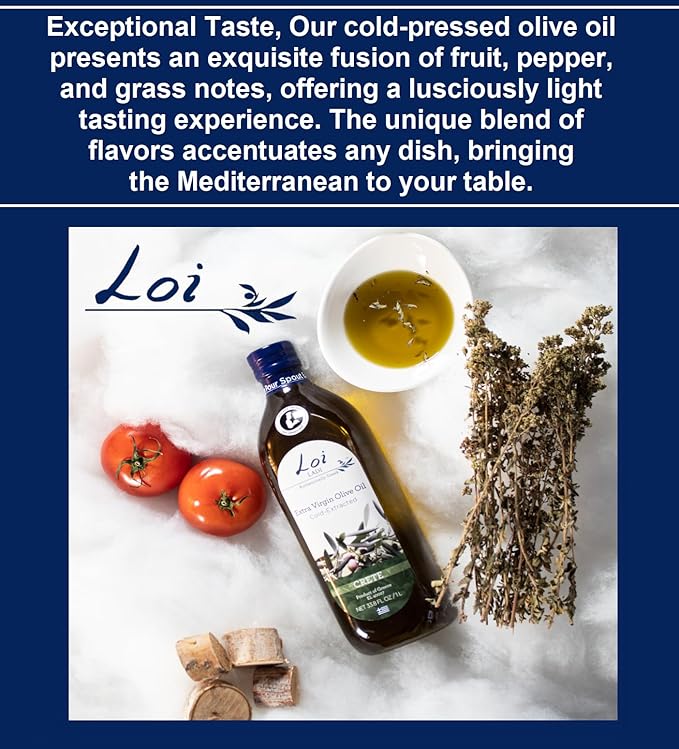 Loi Ladi - Extra Virgin Olive Oil from Crete, Greece by Chef Maria Loi, Authentic and Unfiltered