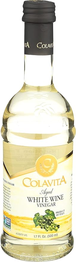 Colavita Aged White Wine Vinegar, Special, 17 Fl Oz (Pack of 2)