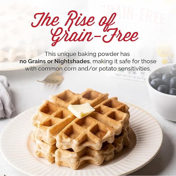 Otto's Naturals Grain-Free Baking Powder, Non-GMO, Corn-Free, Nightshade-Free (Potato-Free)