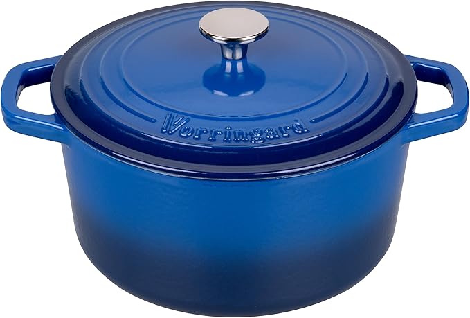Enameled Cast Iron Dutch Oven Pot with Lid, for Bread Baking, Round Bread Oven- include Sourdough