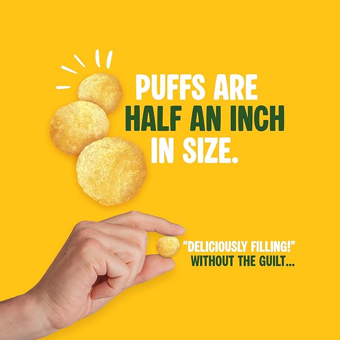 Twin Peaks Protein Puffs - (Garlic Parmesan), Keto Friendly, Low Carb Snack (300g, 21g Protein, 2g