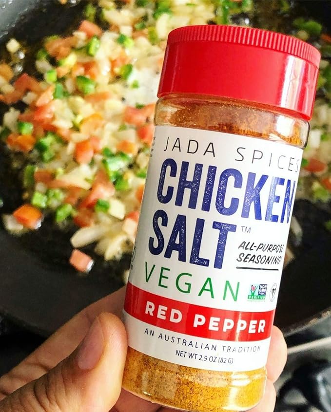 JADA Spices Chicken Salt Spice and Seasoning - Original, Lime, Red Pepper - Vegan, Keto & Paleo