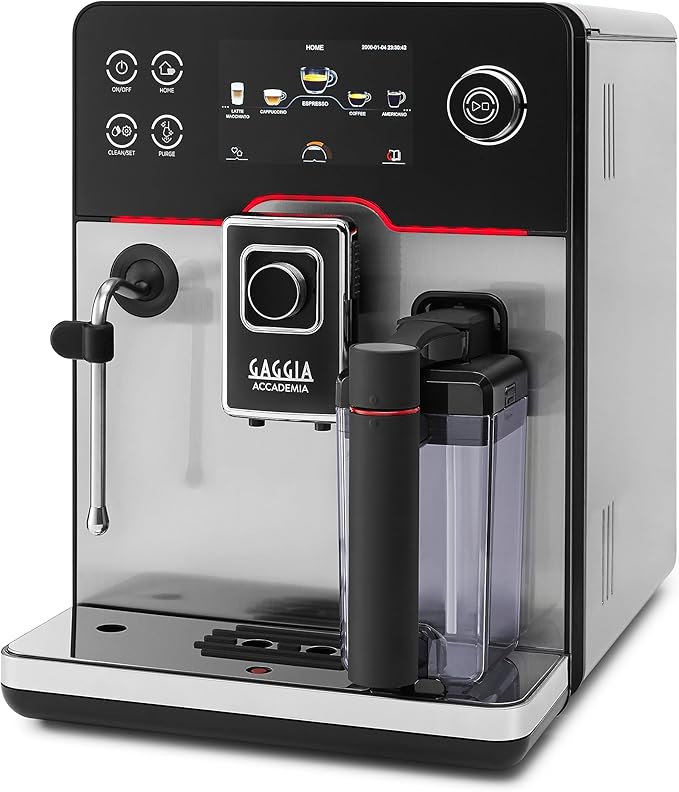 Gaggia Accademia Luxury Italian Fully Automatic Espresso Machine with 19 Customized drink