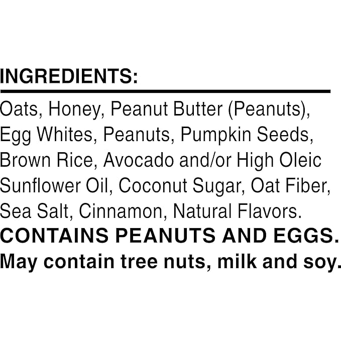 RXBAR Nut Butter and Oat Protein Bars, Protein Snacks, Snack Bars, Honey Cinnamon Peanut Butter (6