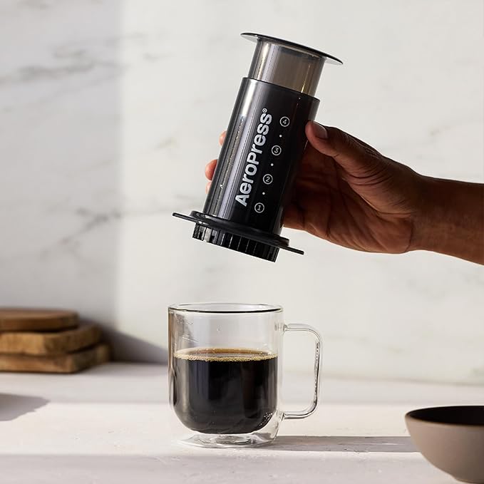 AeroPress Original Coffee and Espresso-style Maker, Barista Level Portable Coffee Maker with