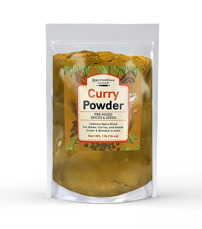 Unpretentious Curry Powder (1 lb), Add to Dressings & Marinades, Culinary Blend of Spice for Soups