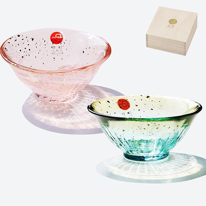 Japanese drinkware gift Handcrafted Mini Glass Set Elegant Japanese Sake Cups Perfect for Any