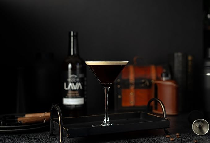LAVA Premium Espresso Martini Mix, Cold Brew Espresso, 65mg Caffeine Per Serv., No Artificial