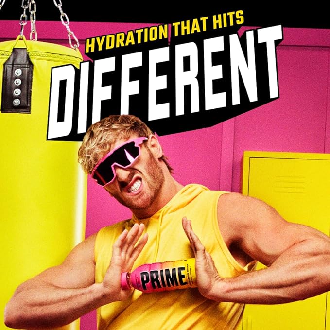 PRIME Hydration STRAWBERRY BANANA, Sports Drinks, Electrolyte Enhanced for Replenishing Fluids