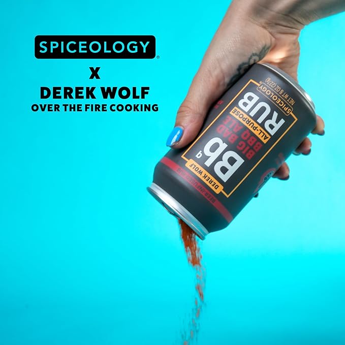Spiceology & Derek Wolf - Big Bad BBQ Ale - Beer-Infused Barbecue Rubs, Spices and Seasonings - Use