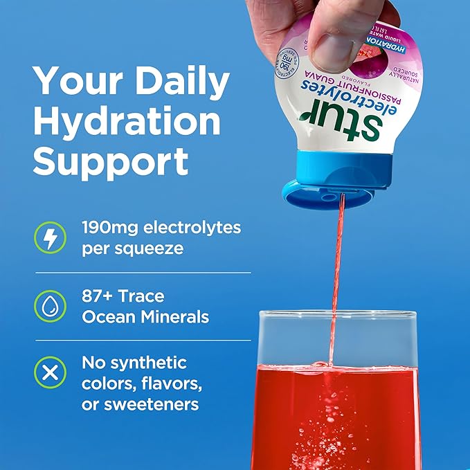 Stur Electrolyte Water Enhancer | Sweetened with Stevia | High in Vitamin C & Antioxidants | Sugar