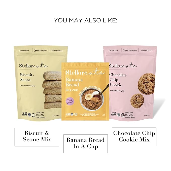 Stellar Eats Grain-Free Pizza Dough Baking Mix | Gluten-Free, Dairy-Free, Plant-Based