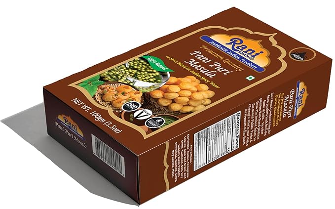 Rani Pani Puri Masala (14-Spice Blend for Indian Spicy Water) 3.5oz (100g) ~ All Natural | Vegan |
