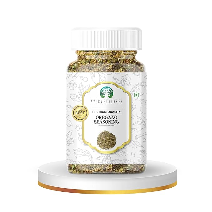 AYURVEDASHREE Oregano Seasoning 100gm PET Jar ~ All Natural | Vegan | NON-GMO | Indian Spice |