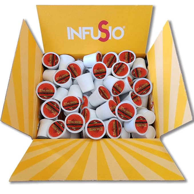 InfuSio Coffee Pods ??96 Count, Breakfast Blend (Medium Roast Coffee) Single Serve Coffee Pods for