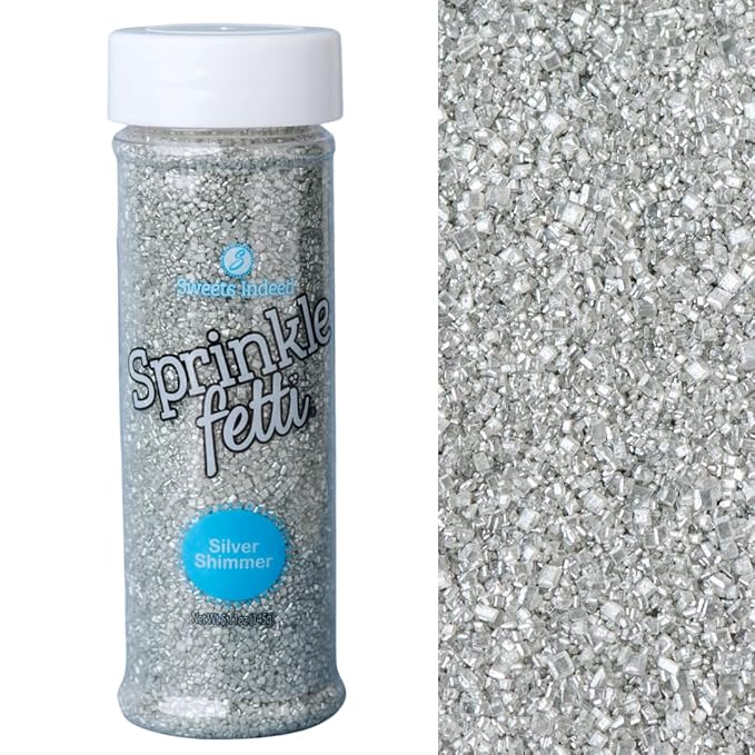 Sweets Indeed Sprinkles, Edible Sprinkle Sugar Mix, Perfect for Cake Decorations, Baking, Ice