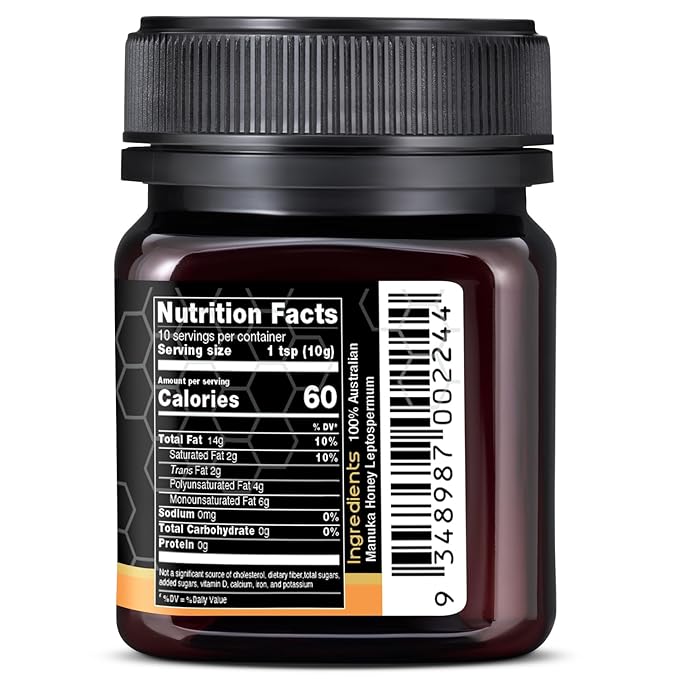 Nature’s Gold Raw Manuka Honey, MGO 829+ | Authentic MGO, Australian Honey, Non-GMO, 100% Pure