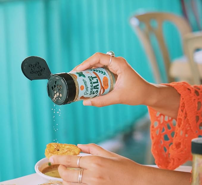 Pisqueya Seasoning, Oregano Salt, made with Dominican Oregano and Sea Salt. Low Sodium, No Sugar