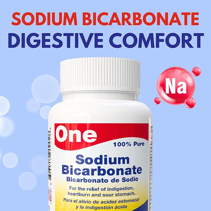 Arymar Pure Sodium Bicarbonate Powder, Natural Baking Soda for Cooking, Cleaning, Personal Care