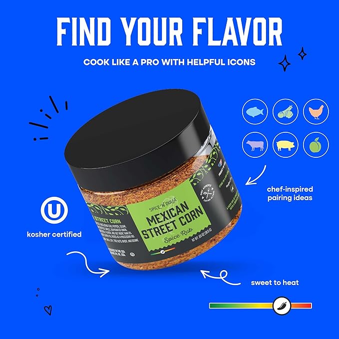 Grilling Spice Set Grill Seasoning Gifts, 20 Unique Spices and Seasonings Jars Gift Set, BBQ Gifts