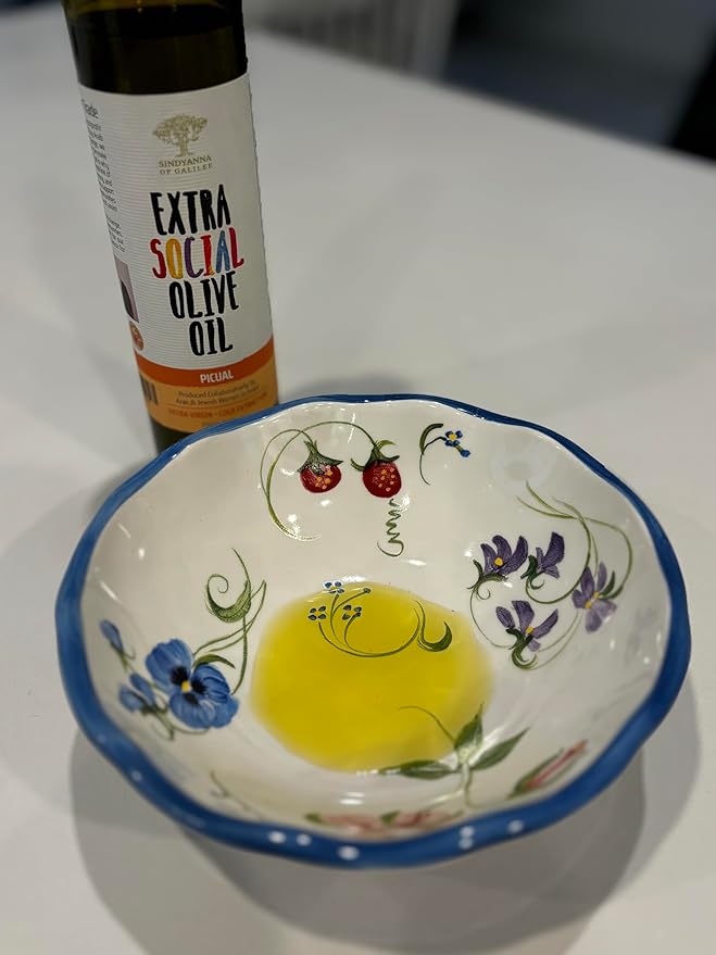 SINDYANNA OF GALILEE Virgin Olive Oil, Small Batches from Local Olives, Made in Israel 250ml (PICAL