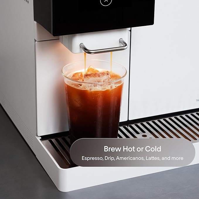 Terra Kaffe Super Automatic Espresso Machine - App-Enabled Coffee Machine - Auto Wake & Sleep - All