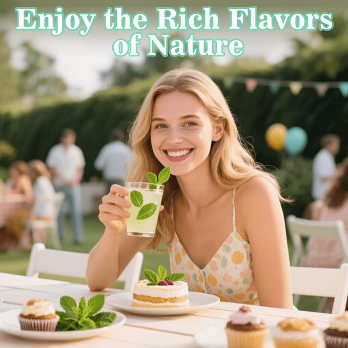 Rylenor 3 oz Peppermint Extract, Pure Mint Extract for Ice Cream, Baking, Drinks, Candy