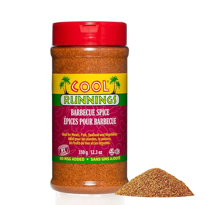 Cool Runnings Barbecue Spice 350g - Smoky and Flavorful Blend for Grilling, Roasting, and Seasoning